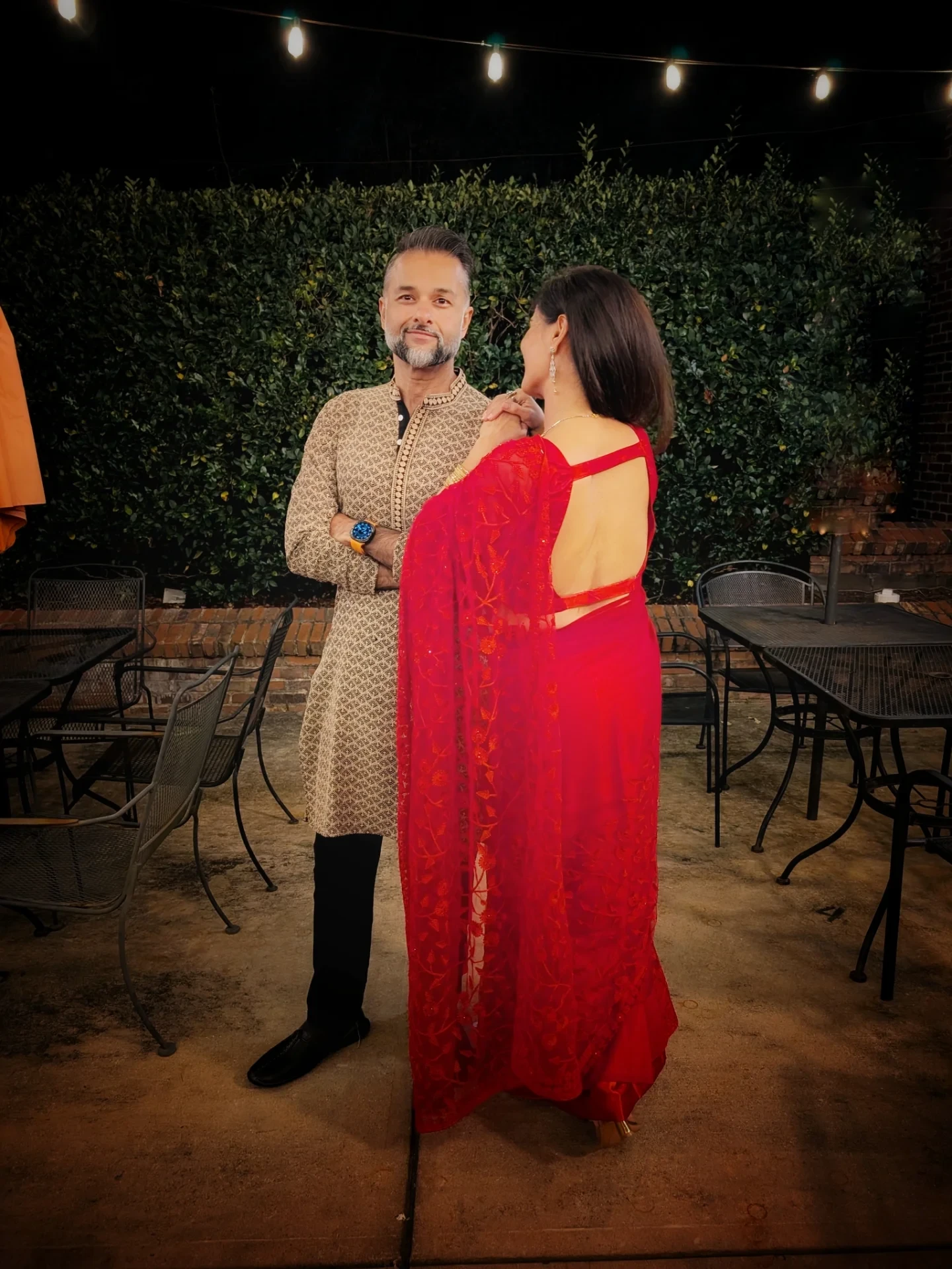 The Toofan in gold kurta